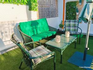 Casa Mayago, terraza y solárium