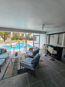 Resort Style Home with Pool Hot Tub and Game Court