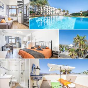 Twilight Dreams 2 - Studio with private rooftop pool center - Playa del Ingles