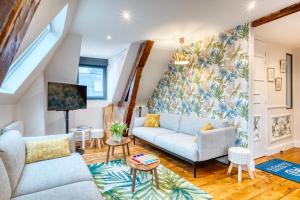 Magnifique Duplex plein centre ville - 15 pers - 200m2 - 600m plage !