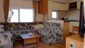 Chalet de Zwaan op camping Oudesluis