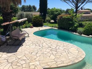 Gîte climatisé font du roux, piscine privée