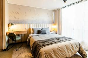 HOM I Estacionamiento I Metro Nunoa I Wifi I AA