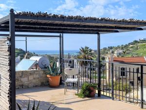 Spiti Chará, roof terrace, sea view, Pitsidia