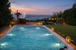 Panoramic View Cottage House - Private Wellness Retreat