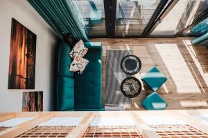 Folwark Soblówka - Domek Szmaragd oraz Bursztyn z sauną i widokiem na góry