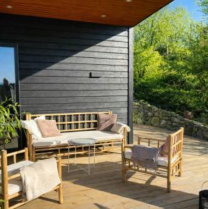 Summer House On Hillside Plot By Sejerø Bay