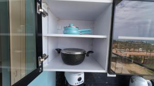 Stunning sea & beach view studio with balcony Balkan Beach Resort Al Ahyaa