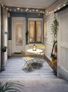 Patio en plein cœur de Rouen - Ambiance Zen