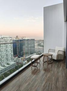 Calm & Spacious 1BR - Burj Khalifa View-Central Business Bay