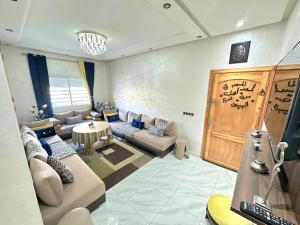 Spacious 3 Bedroom Apartment, Secure Residence in Rte Immouzzar Near Akdital Hospital