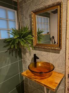 Cozy 100-year-old granary with a stove and goats