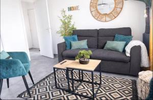 Cocon marseillais Silo balcon, clim & parking