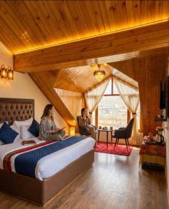 Hotel oscar Mountain Retreat Near To Old Manali Luxury Room With Mountain & Orchid View Luxury Rooms with Best View !!!!!!!