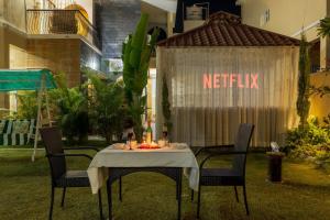 Deepti 3BHK Villa Projector Pool by Homeyhuts