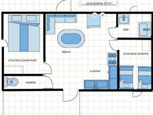 Mobil-home confortable - 4 pers. - API-1-52-2009