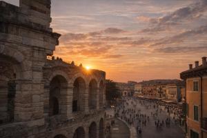 Vista Arena di Verona e Piazza Bra