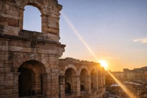 Vista Arena di Verona e Piazza Bra