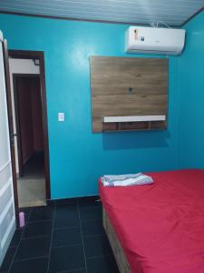 3 quartos 3 camas de casal, piscina, 450 do mar venha com sua família desfrutar