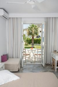 King Room with Pool View room in Polos Hotel Paros