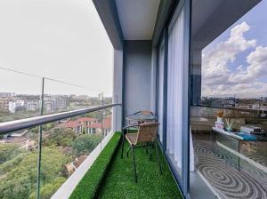 A stylish and spacious one-bedroom unit In Westlands,Rooftop Pool,Gym,Panoramic views of the city skyline