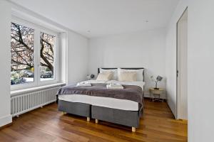 Newly renovated apartment next to Lake Zurich with private terrace
