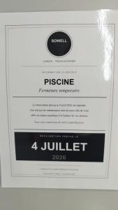 Le RuBeach - T2 avec piscine fermée pour travaux réouverture 4 juillet , proche de la plage