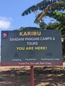 Saadani Pangani Camps && Tours