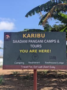 Saadani Pangani Camps && Tours