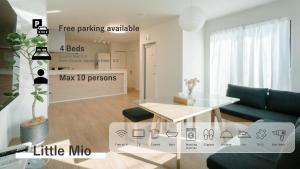Little Mio Skytree View Free P Airport Direct Near Disney W空港直通 無料P付 一棟貸しホテル スカイツリー景 ディズニー好アクセス