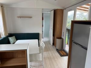 Mobile home on a secure property