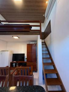 03 Micro casa próximo da praia com ar-condicionado e garagem