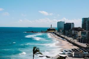 Estúdio com varanda na melhor vista da Barra