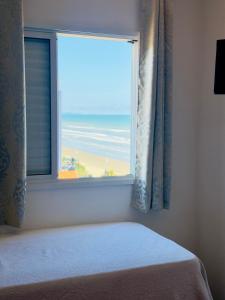 Ap frente mar - piscina - rede - vista praia