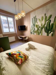 Studio cosy & calme accès Lyon en 5min Lumineux