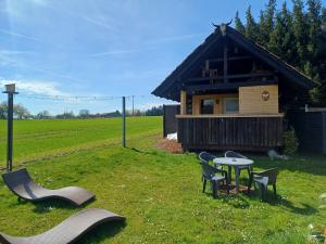 Blockhütte mit FKK Möglichkeit