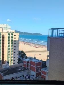 Pé na areia
