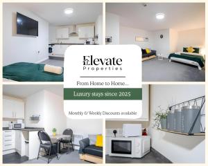 Modern Derby Studio - Sleeps 4, Close to Amenities & Parking
