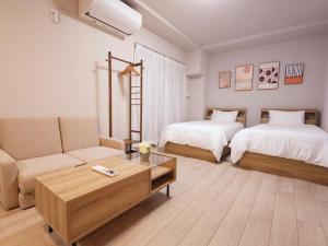 AN HOME Turquoise B難波5分関空直通新装静寂の宿