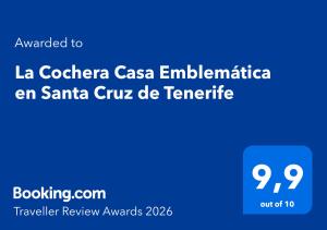 La Cochera Casa Emblemática en Santa Cruz de Tenerife