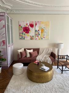 Elegant & Warm Haussmann Flat with Rare Private Terrace