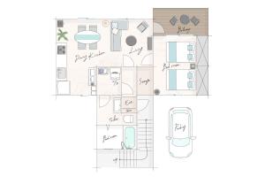 Sunstone Residence 2F - Free Rental Car & Airport Pickup - 10 Min to American Village