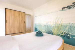 Appartement spacieux et lumineux dans une résidence à 650m de la mer