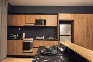 Loft elegante con balcón privado en Roma Norte