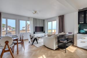 Sea view House with Terrasse in Veules Les Roses