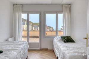 Sea view House with Terrasse in Veules Les Roses