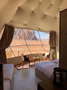 Martian landscape camp