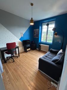 Maison de ville avec piscine, 9 personnes