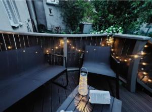 Apartment with terrace and barbecue area
