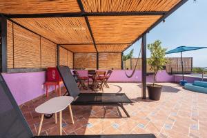 Bungalow ideal para parejas con alberca privada y jardín pet friendly